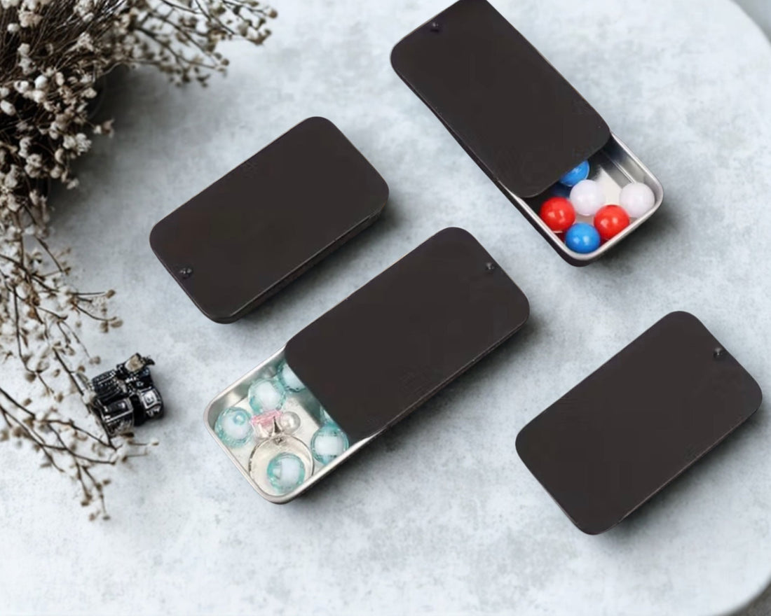 How to Reuse Your Cute Black Match Tin - Sustainable & Smart Ideas