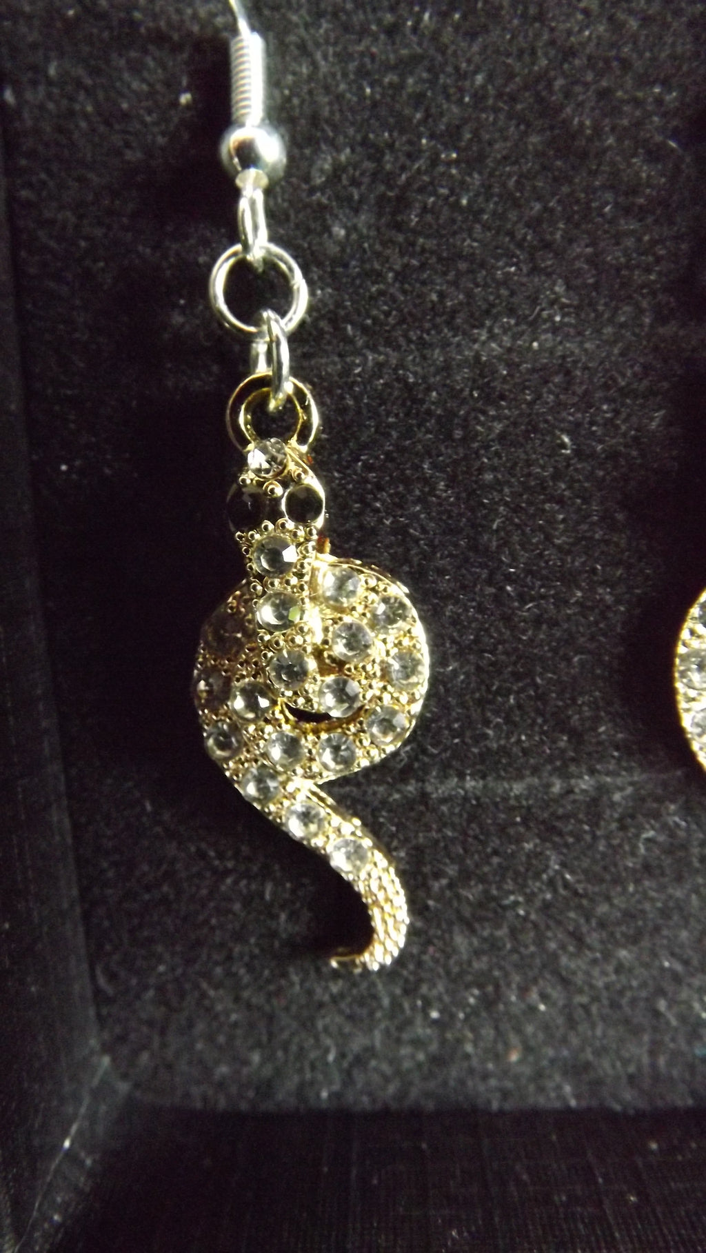 Snake Drop Earrings