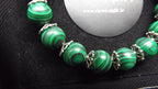 Green Malachite Beaded Bracelet