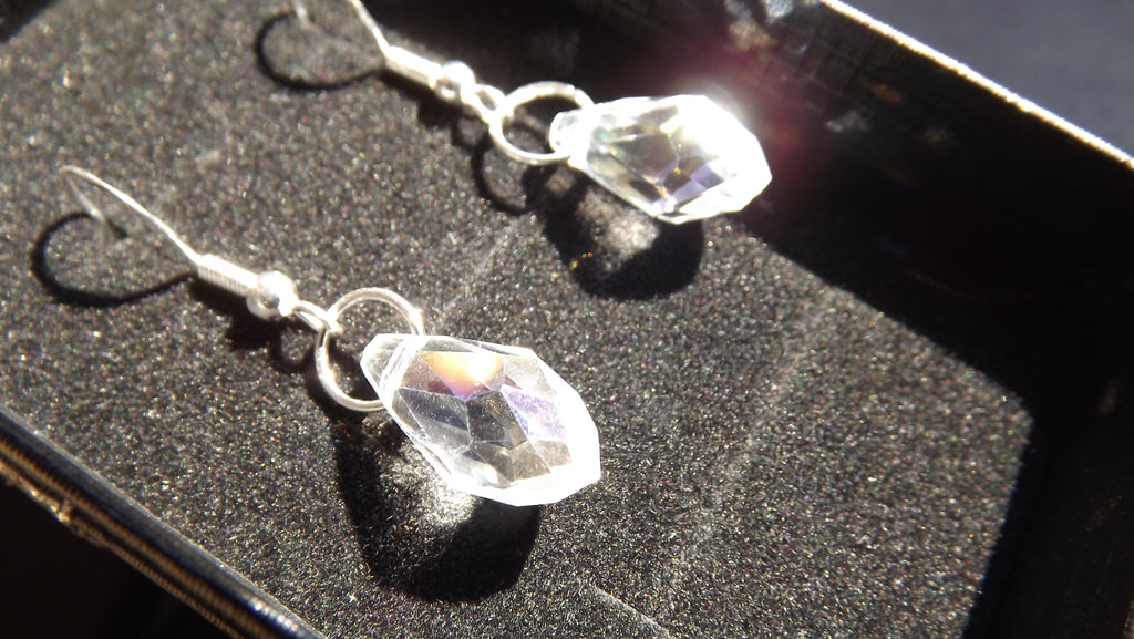 Glass Drop Earrings