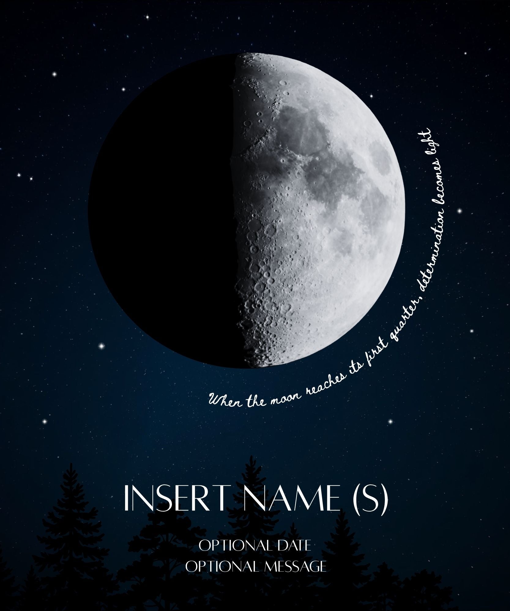 Moon Phase Prints Framed Print