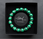 Green Malachite Beaded Bracelet