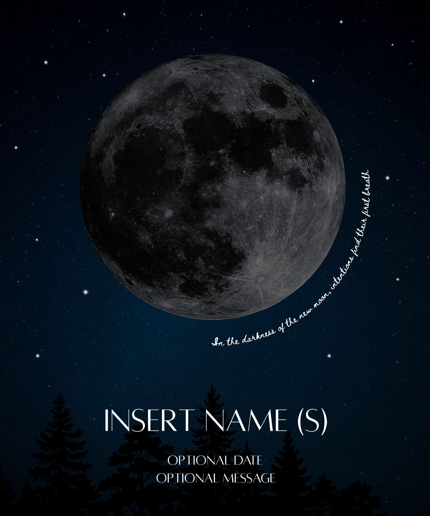 Moon Phase Prints Framed Print