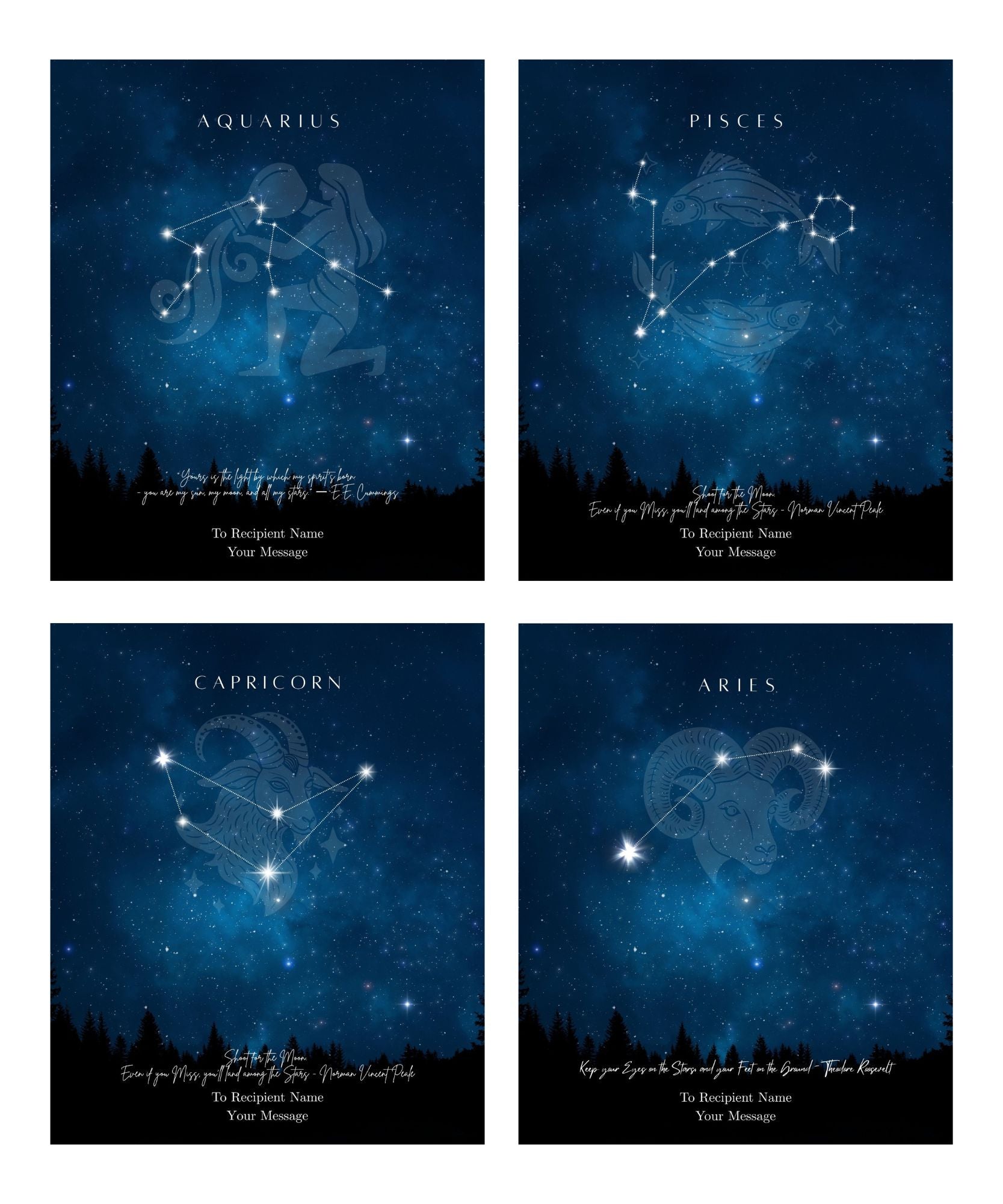 Astrology Star Sign Framed Print