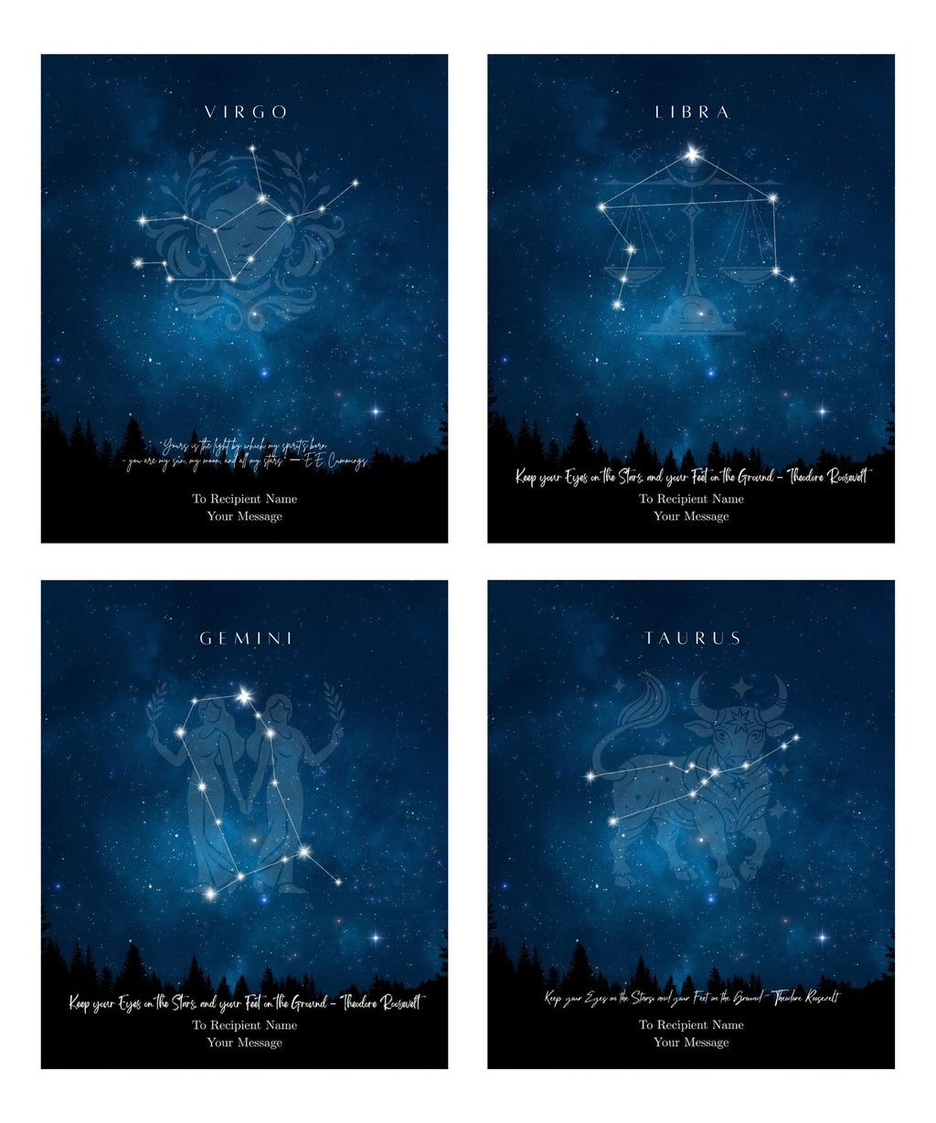 Astrology Star Sign Framed Print