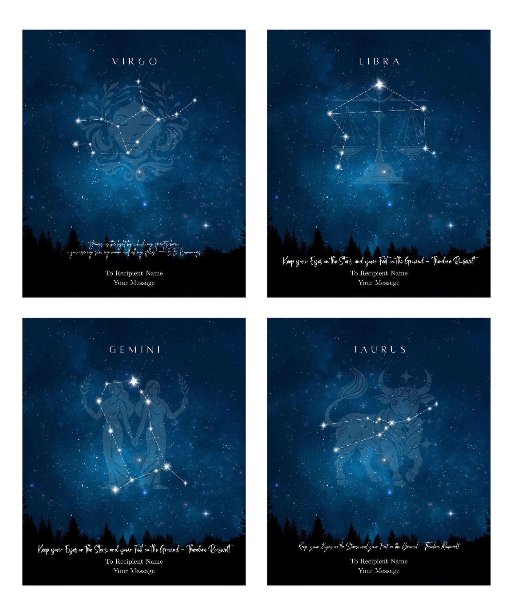 Astrology Star Sign Framed Print