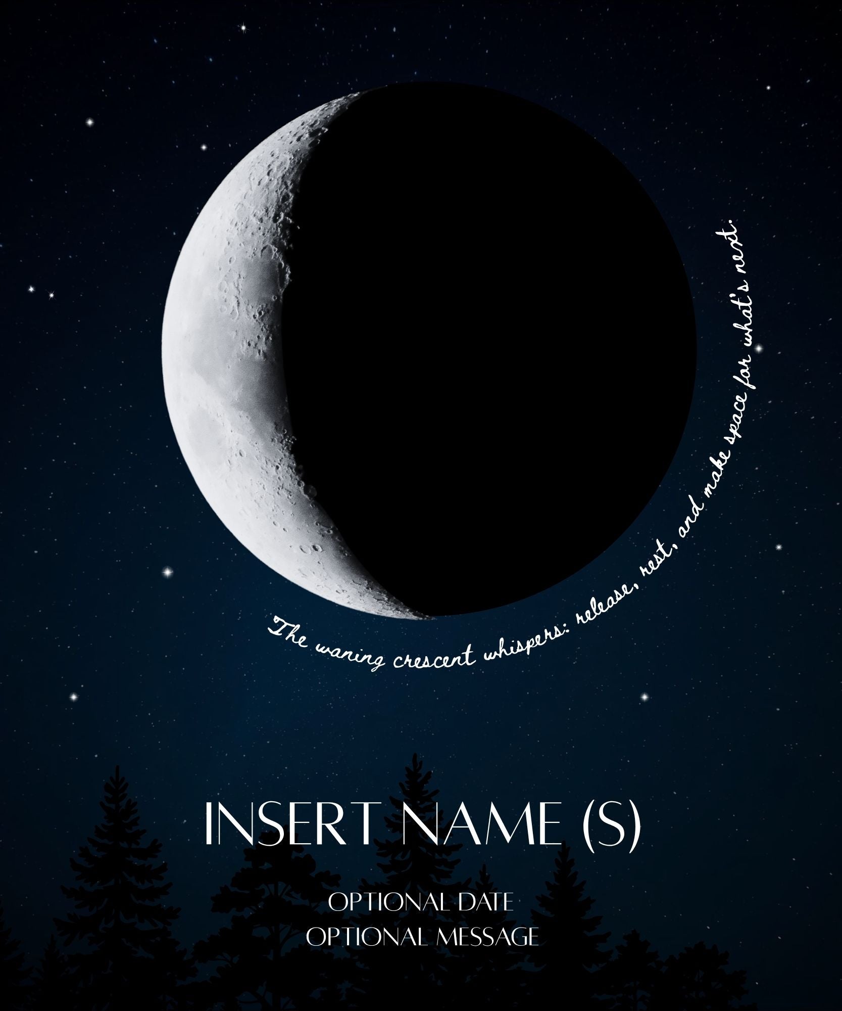 Moon Phase Prints Framed Print