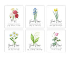 Personalised Birth Flower Framed Print