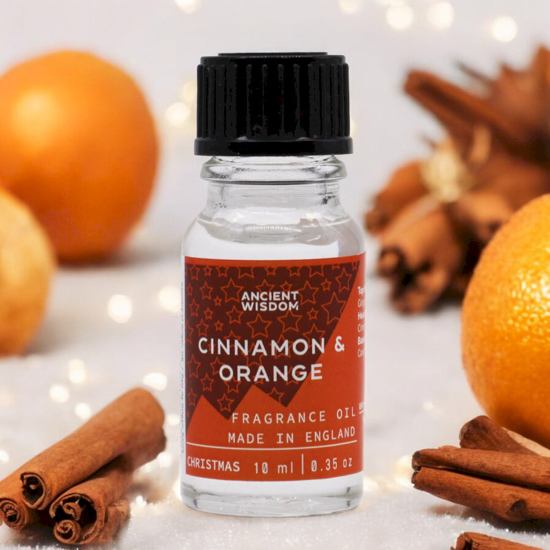 Christmas Cinnamon & Orange Fragrance Oil 10ml